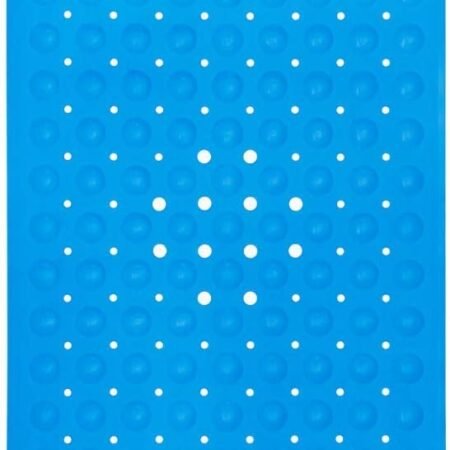 Bath Mat - Large Non Slip Bathtub & Shower Mat - Extra Long 40 x 16 Inch Bathroom Mats for Tub Nonslip Anti Slip Bathmats (40x16 Sky Blue 1-Pack)