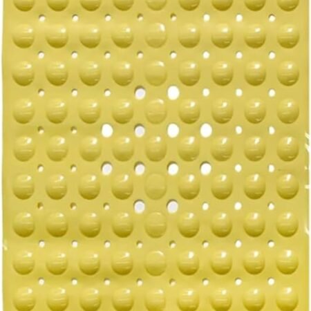 Bath Mat - Large Non Slip Bathtub & Shower Mat - Extra Long 40 x 16 Inch Bathroom Mats for Tub Nonslip Anti Slip Bathmats (Yellow), 1 Pack