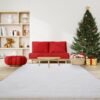 Area Rugs for Living Room Bedroom 4x6 Soft Fluffy Fuzzy Furry Shaggy Aesthetic Carpet Plush High Pile Floor Throw Rug for Nursery Kids Room Dorm Room White