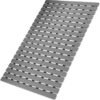 Bath Tub Shower Mat Non Slip Bathtub Mats for Bathroom Shower Floor Mat Bath Mats for Shower Tub Anti Slip Shower Mat with Drain Hole and Large Suction Cups (Grey, 27.5 X 15.7 Inch)