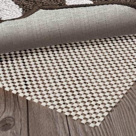 Non Slip Rug Pad Rug Gripper for Hardwood Floors, Extra Thick Non Slip Mat Under Carpet (2'x3')